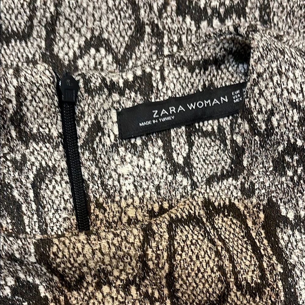 Chic Snake Print Dress